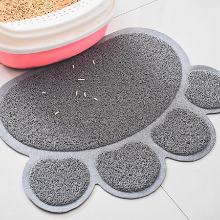 Cat Litter Mat Two Pieces Soft Pet Foot Pad Mat For Dog And Cat Toilet Training