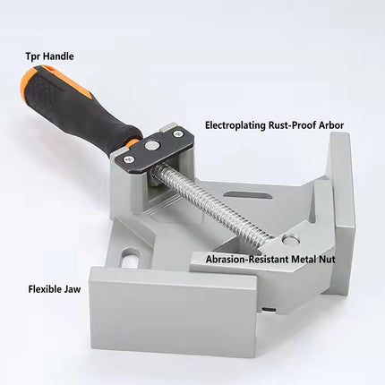 Right Angle Clamp Single Handle 90 Degree Woodworking Drill Guide Corner Tool