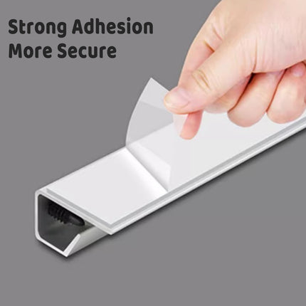 50cm Kitchen Ticket Holder Aluminium Alloy Receipt Menu Clip Self Adhesive