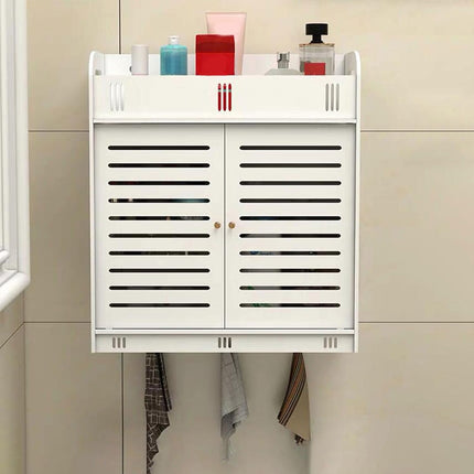 Bathroom Multi Layer Wall Mounted No Drill Skin Care Storage Rack Durable