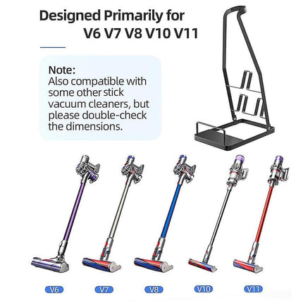 Modern Vacuum Cleaner Storage Rack Holder for Living Room Home Organizer Stand