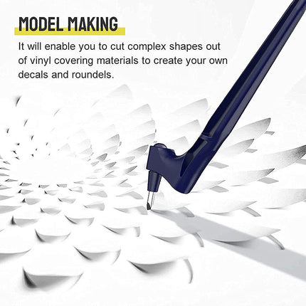 360-Degree Rotating Craft Cutting Tool with Precision Blade for Craft Art