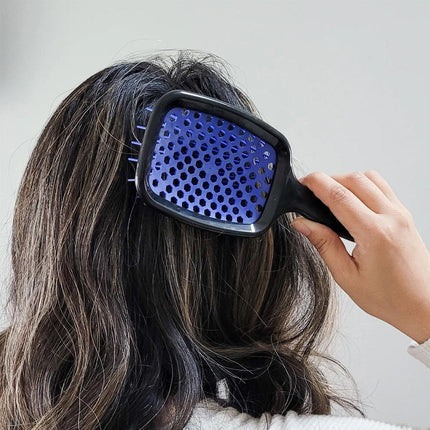 Hollow Hair Comb Fluffy Styling Makeup Comb for Volumizing and Texturizing Hair