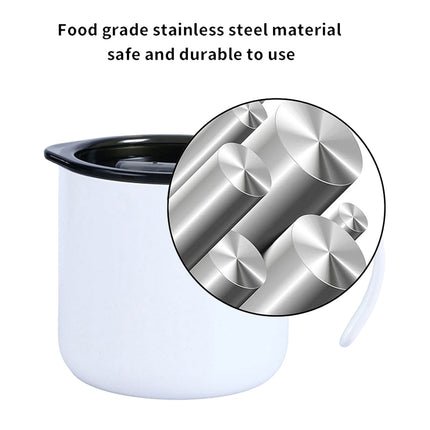 Vacuum Coffee Cup 320ml Stainless Steel Double Layer Insulated Mug for Travel