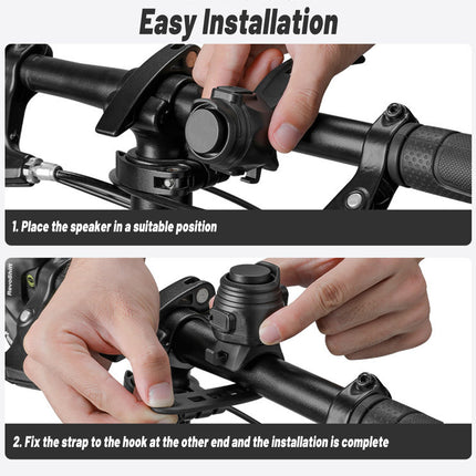 Bicycle Bell Cycling Electric Horn Warning Electric Bell Loud Bike Horn Alert