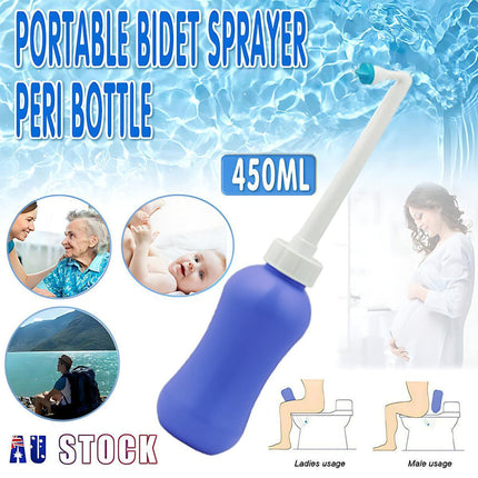 45Ml Portable Bidet Sprayer Peri Bottle Hygiene Care Toilet Bidet Shower Au