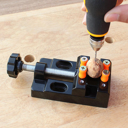Mini Flat Clamp Table Jaw Bench Drill Press Vice Opening Parallel Vise DIY Tools