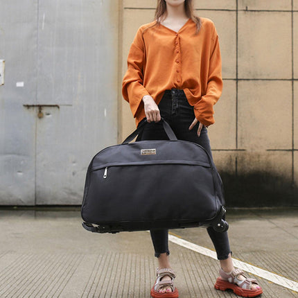 Wheeled Travel Duffle Trolley Bag Carry On Rolling Luggage Suitcase Tote Durable