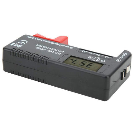 Digital Universal Battery Tester Fits AA AAA C D 9V and Button Cells LCD Display - Aimall