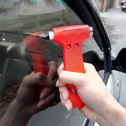 Emergency Safety Hammer Glass Breaker Tool Belt Car Bus Cutter 2 In 1 Window Au