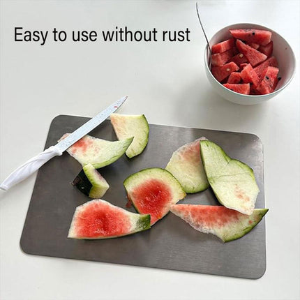 Double-Sided Stainless Steel Cutting Board Household Kitchen Chopping Board