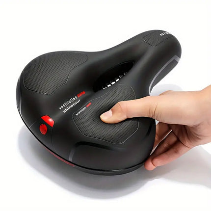 Bicycle Saddle Cushion Comfort Seat Pad Universal Fit Bike Riding Cushion Pad