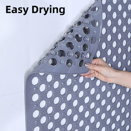 Extra Large Non-Slip Bathroom Mat Anti-Drop Shower Floor Mat Bath Rug Soft Touch