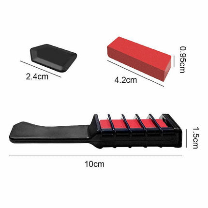 10 Colors Hair Chalk Comb Kit Temporary Dye for Kids' Fun & Parties - Aimall