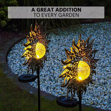 Solar Lights LED Garden Decor Outdoor Path Lights Lawn Light Lantern Lamp
