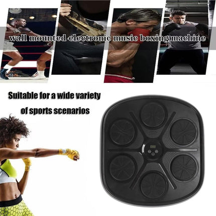 Smart Bluetooth Electronic Music Boxing Wall Target Training Punching Machine