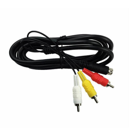 TV AV RCA Audio Video Cable Lead Cord Adapter for SEGA Mega Drive 2 3 Console - Aimall