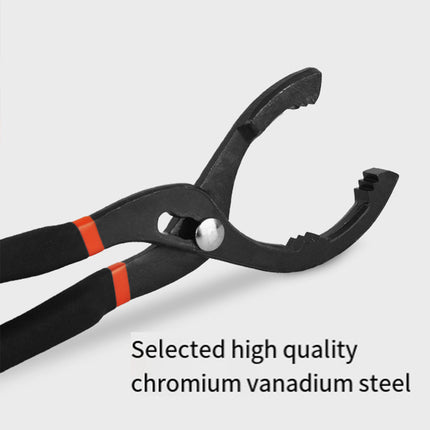 Oil Filter Pliers Wrench 10/12 Inch Heavy Duty Spanner Tool for Car Repair