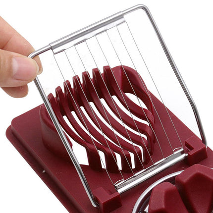 5PCS Multi-Functional Egg Slicer Two-in-One Cutter Household Kitchen Tool