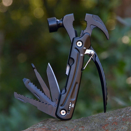 Multi-purpose Crate Hammer Nail Lifting Life-saving Pliers Tool Outdoor Camping