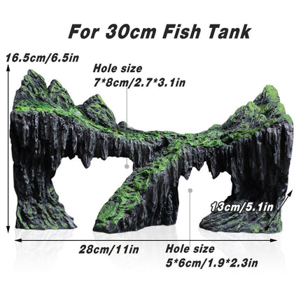 Resin Decorative Ornaments for Fish Tank Aquascape Aquarium Decoration Supplies