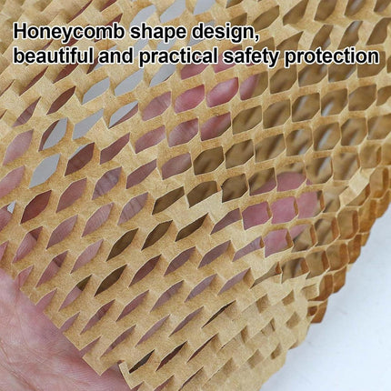 Honeycomb Kraft Paper Roll Shockproof Cushioning Wrapping Paper for Packaging