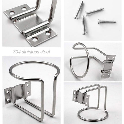2pcs Cup Stainless Steel Boat Drink Holder Ring Holders Marine Car Truck Yacht