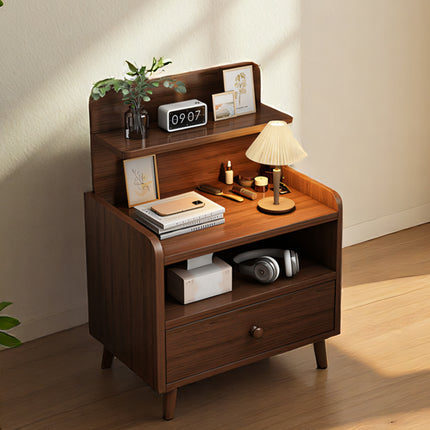 Small MDF Board Nightstand Bedroom Side Table for Bedroom Bedside Storage