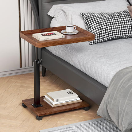 Trolley U-shaped Side Cabinet Multi-functional Luxury Mobile Bedside Table