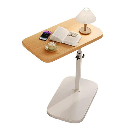Adjustable Small C Shaped Side Table for Sofa Modern End Table Height