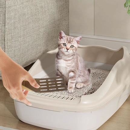20pcs Disposable Cat Litter Scoop Biodegradable Excrement Shovel One Time Tool