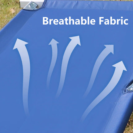 Folding Camping Bed Stretcher Light Weight Camp Hiking Portable with Carry Bag