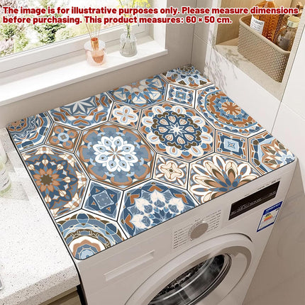 Washing Machine Water Absorbent Mat Quick Dry Dust Proof for Laundry Room Use