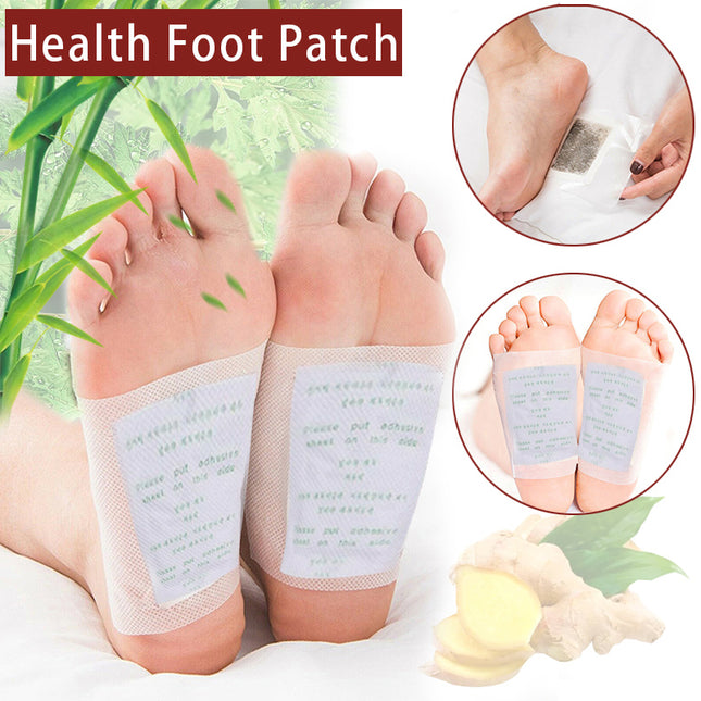 10-300 Ginger Herbal Detox Foot Patches for Slimming & Cleansing