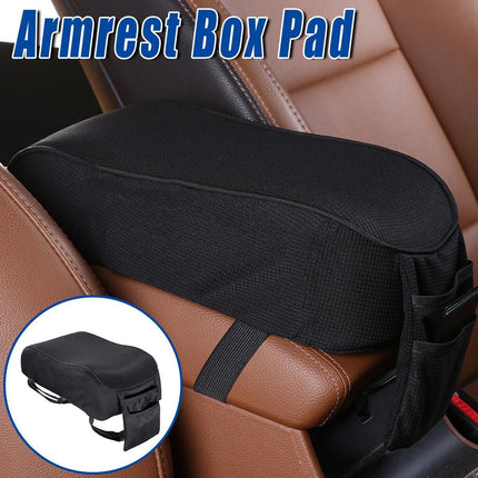 Universal Memory Foam Car Armrest Cushion Cover Height Pad Central Control Cover