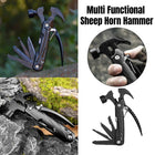 Multi-purpose Crate Hammer Nail Lifting Life-saving Pliers Tool Outdoor Camping