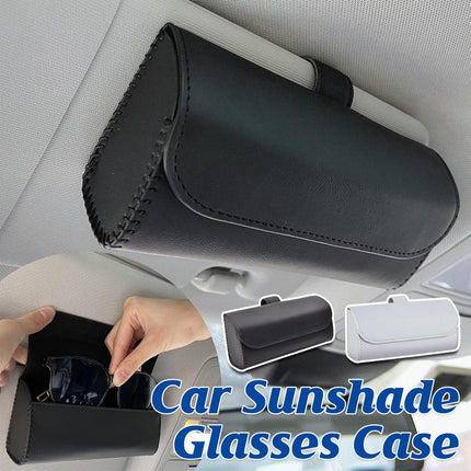 Car Glasses Clip Multifunctional Sun Visor Glasses Holder Storage Case Organizer