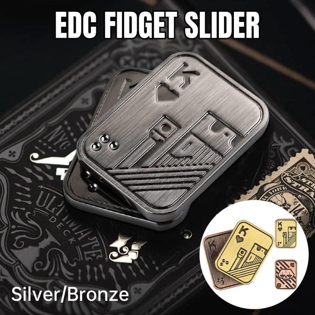 Magnetic Fidget Spinner Pop Coin Stress Relief Toy Three-Layer Sound Wave Design