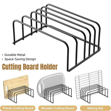 Home Kitchen Chopping Board Draining Rack Multifunction Storage Shelf Organizer