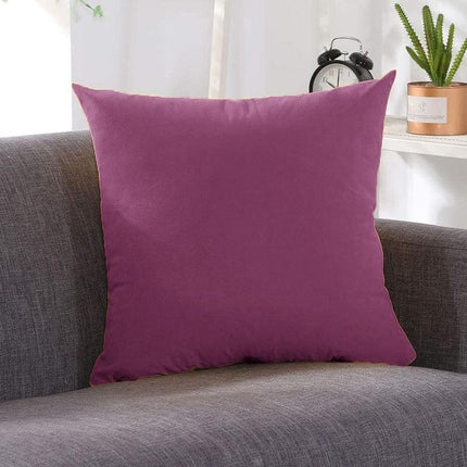 50cm*50cm Multicoloured Plain Solid Colour Cushion Cover Decorative Pillow Case