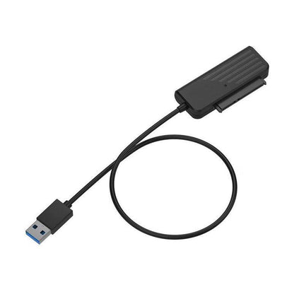 45cm USB 3.0 to SATA 22Pin 2.5Inch Hard Disk Driver SSD Adapter Data Power Cable - Aimall