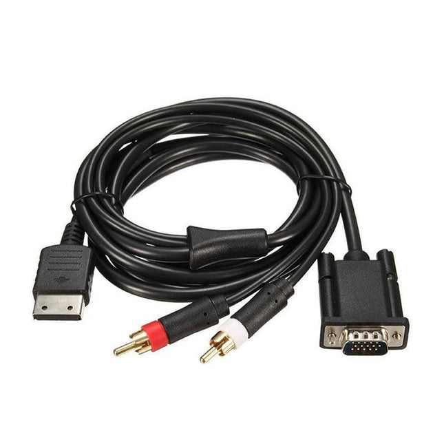 VGA High Definition Cable Box With Audio HD PAL NTSC For Sega Dreamcast Console - Aimall
