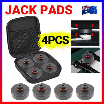 Lifting Jack Pad 4 Pucks with a Storage Case Accessories for Tesla Model 3/S/X/Y