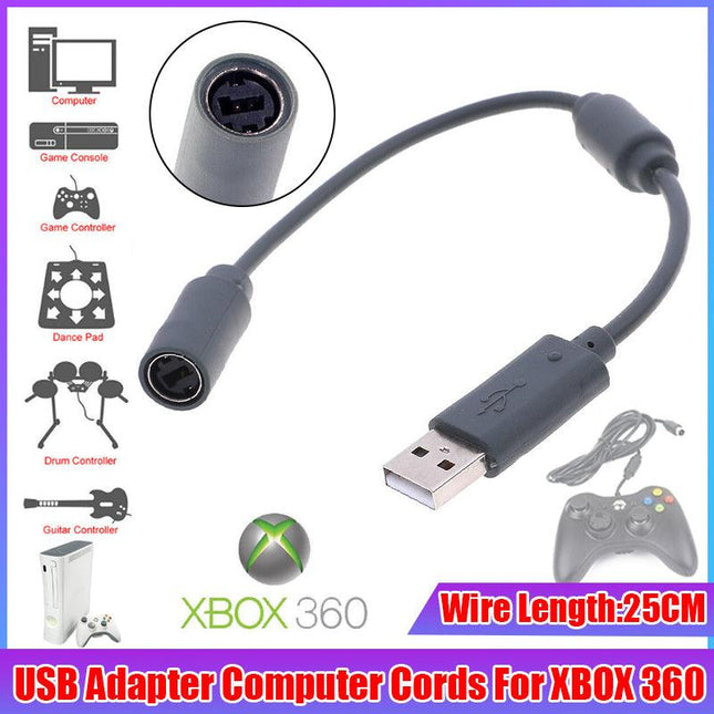 Breakaway to USB Cable for XBox 360 Controller XBox one Racing Wheels Joysticks - Aimall