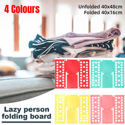 Lazy Folding Clothes Board Compact Laundry Folding Storage Clothes Organizer