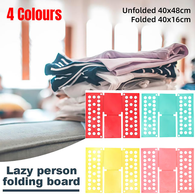 Lazy Folding Clothes Board Compact Laundry Folding Storage Clothes Organizer