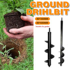 Power Garden Spiral Plant Auger Earth Planter Drill Bit Post Hole Digger Tool Au