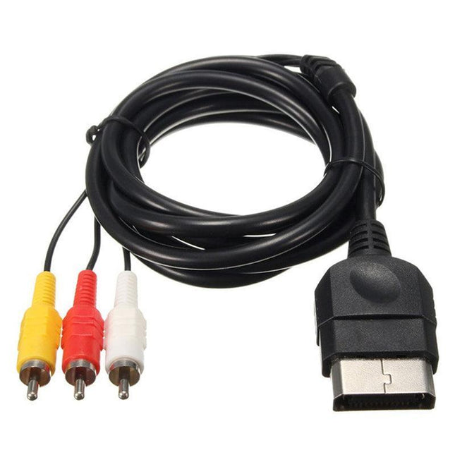 TV AV 3 RCA Cord Audio Video Cable for Microsoft Original/Classic Xbox 1st Gen - Aimall