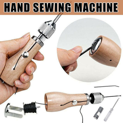 Hand Sewing Awl Kit for Leather Canvas and Heavy Fabric Repairs
