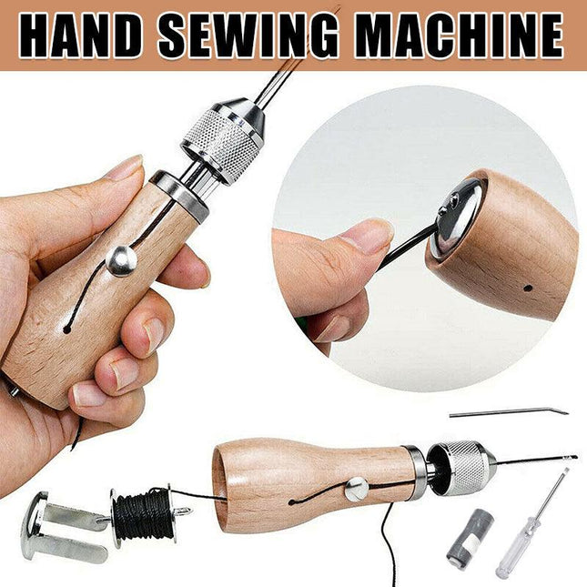 Hand Sewing Awl Kit for Leather Canvas and Heavy Fabric Repairs